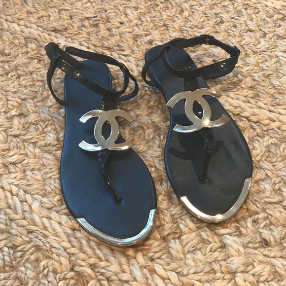 CHANEL Shoes - Chanel sandals size 38.5